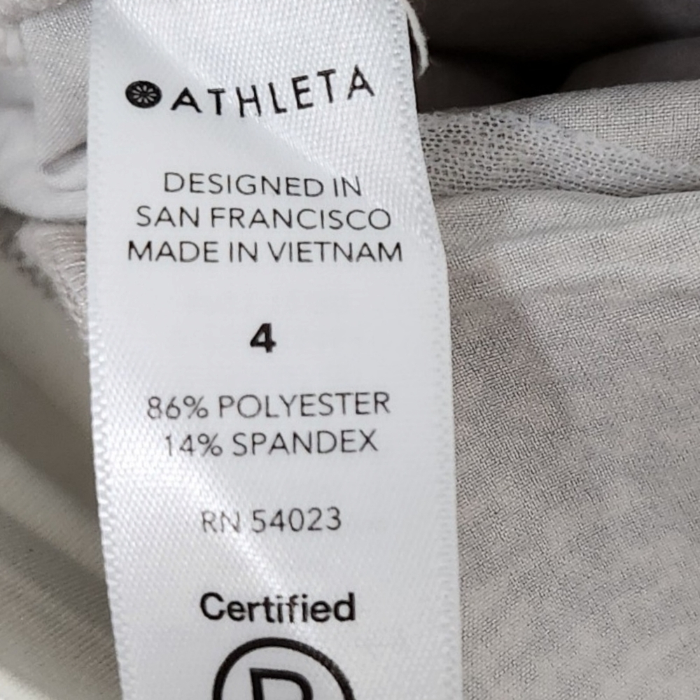 Athleta Joggers 4‎ Venture Printed Pants Viper Grey Cargo Casual Hiking Trail - Picture 3 of 12